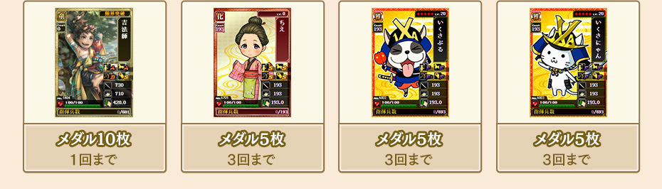 15周年記念メダルを集め祝いの品を目指せ！