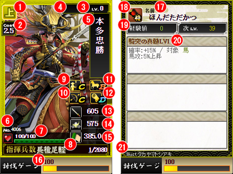 武将カード