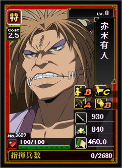 No.3609「赤末有人」